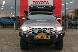 Toyota Hilux 2 4 D 4d F Xtra Cab Professional Alu Cab Khaya Camper 2018 Diesel Occasion Te Koop Op Autowereld Nl Toyota Hilux Toyota Diesel