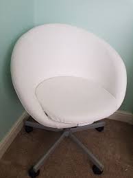 Swivel Chair Skruvsta Idhult White Village