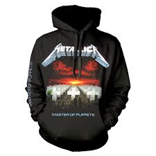 Even though master of puppets didn't take as gigantic a leap forward as ride the lightning , it was the band's greatest achievement, hailed as a masterpiece by critics far outside heavy metal's core audience. Speedy Mailorder Metallica Master Of Puppets Hooded Sweatshirt