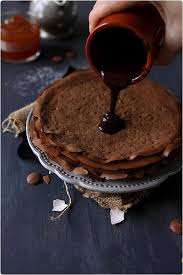 Crepes Au Chocolat Chefnini Recette Crepes Au Chocolat Chocolat Dessert