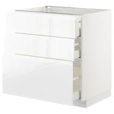 21 bild zu meuble bas laque blanc ikea. Metod Maximera Element Bas 3 Tiroirs Blanc Voxtorp Brillant Blanc 80x60 Cm Ikea