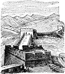 Free download 52 best quality great wall of china drawing at getdrawings. Great Wall Of China Clipart Etc