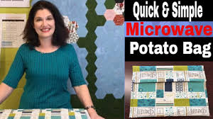 All you have to do is wash the potatoes as usual, place them into the bag, and then stick them in the microwave. How To Sew A Quick Simple Microwave Potato Bag Tutorial Youtube