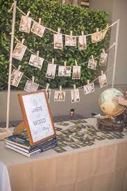 Looking for vintage wedding decor ideas that are easy to achieve? Pin On Travel Theme Decorations