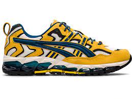 Men S Gel Nandi 360 Cream Mako Blue Sportstyle Asics In 2021 Running Shoes Sneakers Men Fashion Comfortable Running Shoes