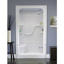 Madison 4 3 Piece Shower Stall With Seat Bathroom Shower Stalls Shower Stall Fiberglass Shower Stalls
