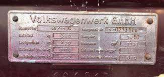 Vw Beetle Chassis Codes Cool Air