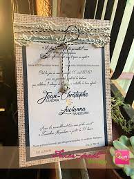 Invitation Vintage Bleu Nuit Et Beige Frame Design Decor