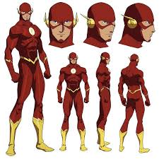 Flash Model Sheet From J Dc Comics Art Superhero Art Dc Comics Characters