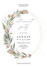 This would be a retirement farewell party for a military individual with a sense of humor, and would not be appropriate for anyone who would take offense to saying they were glad to not have to go into combat anymore.based off the book a farewell to arms, the theme could be literary, with trivia about books that deal with war or. Pin On Retirement Farewell Party Invitation Templates