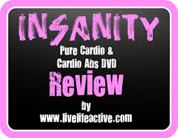 insanity pure cardio cardio abs dvd