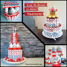 Über 30 bewertungen und für beliebt befunden. Kinderriegel Torte Selber Basteln In Nur 30 Minuten Kinder Riegel Geburtstag Geschenke Selber Machen Kinderriegel Torte