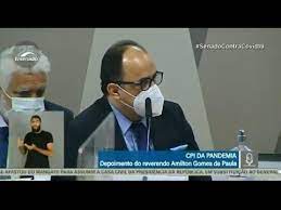 Cpi ouve o reverendo amilton gomes de paula líder de associação privada participou da negociação de 400 milhões de doses da vacina astrazeneca, comercializadas por intermediário sem autorização da farmacêutica estrangeira. V8rysenx1kxxjm
