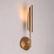 When using a single bathroom sconce on either side of a mirror, the recommended hang height is somewhere around 60 off the floor and 30 apart. Post Modern Living Room Wall Single Double Wall Lamp Single Head Alexnld Com