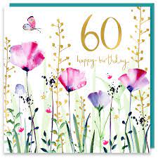 Birthday celebration happy birthday cake cake party greeting colorful love. Louise Mulgrew Happy 60th Birthday Birthday Card