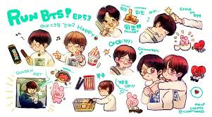 Maybe you would like to learn more about one of these? Mew Rest On Twitter Bts Fanart Bts Chibi Fan Art