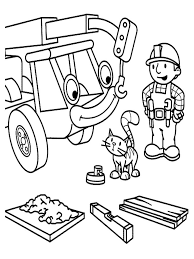 Free Printable Bob The Builder Coloring Pages For Kids In 2020 Coloring Pages Cartoon Coloring Pages Coloring Books