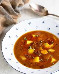 Like this beef stew in a nice dark the czech republic is one of the countries that claim to have the best beers in the world. Czech Style Goulash Soup Gulasova Polevka Authentic Recipe
