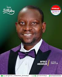 Happy birthday! Afeez Abiodun @officialafeezowo (Actor/Movie Director)