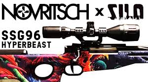 This week we're attempting to improve the performance of the diy ssg l96 without spending a music used: Real Csgo Hyperbeast Awp Novritsch Ssg96 Airsoft Sniper Rifle With Silo Airsoft Skin Youtube
