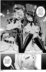3girls ahe gao anal areolae between breasts blush bondage bound  together braid breasts breasts out caitlyn kiramman censored chains  cleavage comic cum dickgirl double penetration doujin english eyewear on