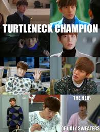 Which Kdrama Had Uglier Sweaters Park Hae Jin In My Love From The Star Or Lee Min Ho In Hei My Love From The Star Kdrama Funny My Love From Another