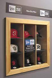 Baseball Hat Display Hat Display Collectible Display Ideas Baseball Hat Display