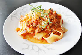 Rabbit ragu (ragù di coniglio) the first time i had rabbit ragu i was eighteen years old traveling through italy on a bus tour sponsored by my high school. Pappardelle Al Ragu Di Coniglio The Foodies
