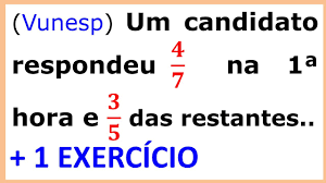 Fracao Questao Resolvida 1 Problema De Fracao Bando De Estudiosos Matematica Fracoes Youtube