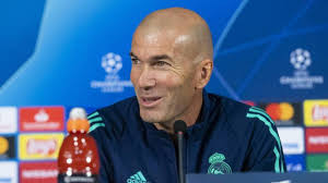 Z inedine zidane spoke to the press shortly after the draw for the champions league quarter finals. Real Madrid Zidane Ramos Champions League Press Conference As Com