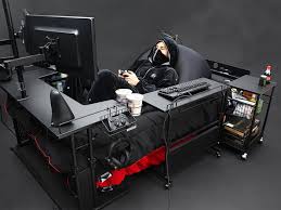 The best gaming setup in the world. Japanese Ultimate Gamer Bed Is Great For Remote Work Costs 1200