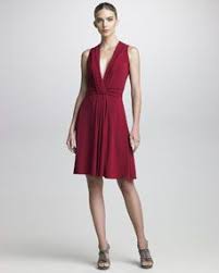 Armani Collezioni Plunging Neckline Jersey Cocktail Dress Plunging Neckline Cocktail Dress Necklines For Dresses Cocktail Dress