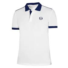 Sergio Tacchini Club Tech Polo Men White Dark Blue Buy