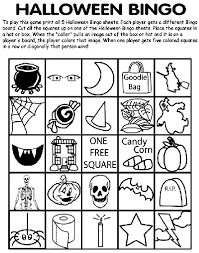 To color these winter coloring pages. Halloween Bingo No 5 Coloring Page Crayola Com