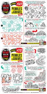 How To Draw Pebbles And Gravel Tutorial By Etheringtonbrothers On Deviantart Drawings Drawing Tutorial Art