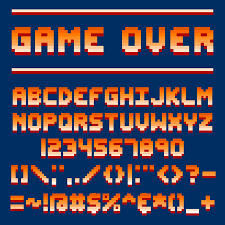 Let's look at binary codes for all letters of the english alphabet to give you an . Alphabet Computerspiel Entwurf Des Pixels Retro Gussbit Bit Nummeriert Das Digitale Futuristische Artvektor Abc Schreibschrift Digitale Kreative Alphabet Das Lokalisiert Wird Lizenzfrei Nutzbare Svg Vektorgrafiken Clip Arts Illustrationen Image