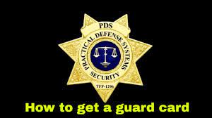But the first place to look of course is security guard training schools in your local area. How Do I Get A California Security Guard Card Security Guard Card Training