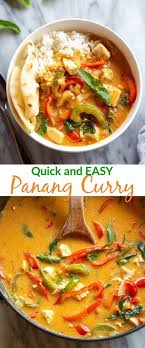 Panang Curry Recipe Curry Recipes Easy Vegetable Curry Recipes Panang Curry Recipe