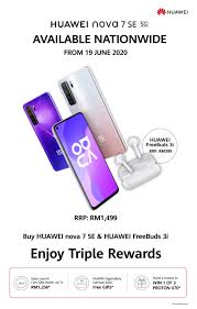 Anda sedang mencari smartphone terbaru dari huawei? Rebut Peluang Menangi Huawei Nova 7 Se Baru Dengan 4 Langkah Mudah Nikmati Ganjaran 3x Ganda Dari Huawei Appgallery Keluarga