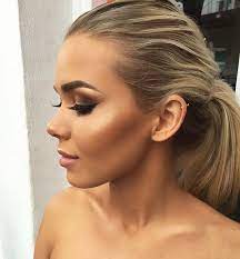 Brooklyn Clancy On Instagram Highlighter Contour Eyebrows On Fleek Ball Makeup Formal Makeup Hair Makeup