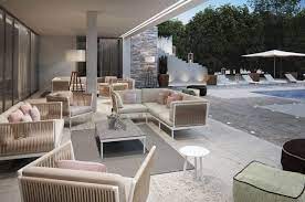 Della Serie Flash Di Atmosphera Fanno Parte Alcuni Eleganti Arredi Per Esterni Quali Poltrone Lettini Arredamento Esterno Idee Di Interior Design Arredamento