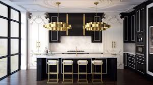Black And Gold Kitchen Design Ideas I Have Absolutely No Desire To Buy A Home Right Now So I Live Vicariously Through The Work Of Accomplishe Home Decor Kitchen Kitchen Interior Luxury Kitchens