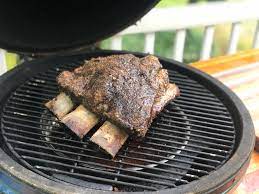 Beef chuck riblets on the bge. How To Cook Dino Bones Beef Short Plate Ribs On The Big Green Egg Jjgeorge