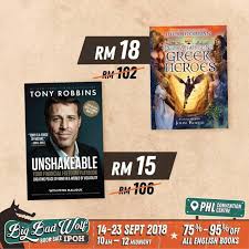 Big bad wolf books (the big bad wolf book sale or bbw books) is a malaysian book fair frequently held in malaysia, indonesia, myanmar, pakistan, the philippines, sri lanka, taiwan, thailand and the united arab emirates. Big Bad Wolf Book Sale At Ipoh 14 September 2018 23 September 2018