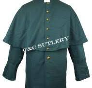 Civil War Union Foot & Mounted Great Coats Made in USA.