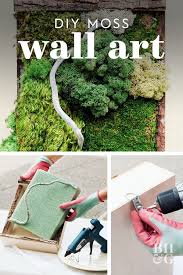 Simply choose a frame color then moss color, dream up a design, get creative, and start making! This Diy Moss Wall Art Will Liven Up Your Interiors All Year Long Moss Wall Art Moss Wall Diy Wall Art