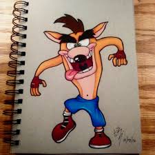 Maybe you would like to learn more about one of these? Cartoon Crash Bandicoot Drawing Drawing Artwork Drawings Crash Bandicoot