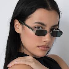 Lu Goldie Nina Moss/Green Lenses