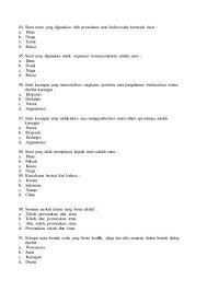 Contoh Soal Ujian Perangkat Desa Office Word Microsoft Office Word Words