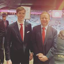 Evans (upper body) was stretchered off the ice in the third period of wednesday's game 1 versus the jets, sportsnet's chris johnston reports. Ayr President Jake Evans And Atlanta Young Republicans Facebook